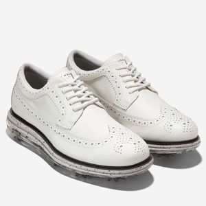 🎉LAST PIECE🎉COLE HAAN Men's Leather Waterproof ØriginalGrand Tour Golf Shoe